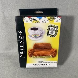 New Friends TV Show Crochet Kit - Central Perk Sofa and Coffee Mug